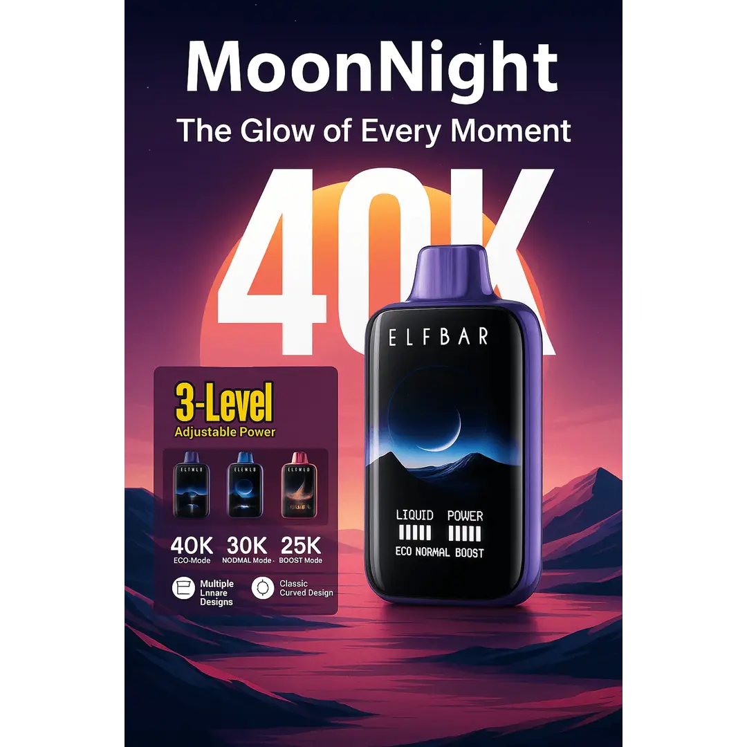 Elf Bar Moonnight 40K – Sikanji 40000 Puffs